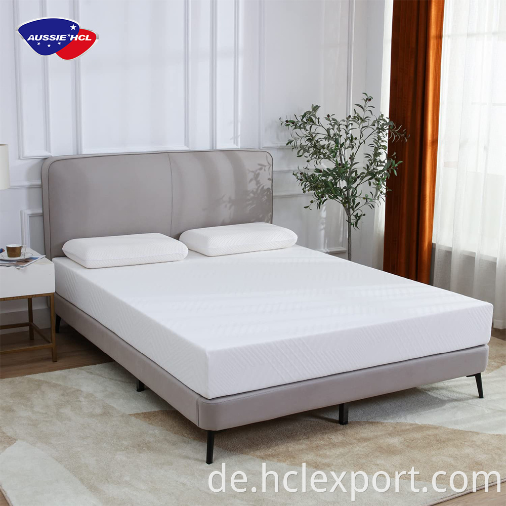 Doppel -Shop -Matratzen Qualität Schlaf gut Single Full King Royal Luxus hohe Dichte Wirbel Memory Gel Rebonded Foam Matratze